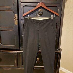 Theory Black Ankle Cropped Pants